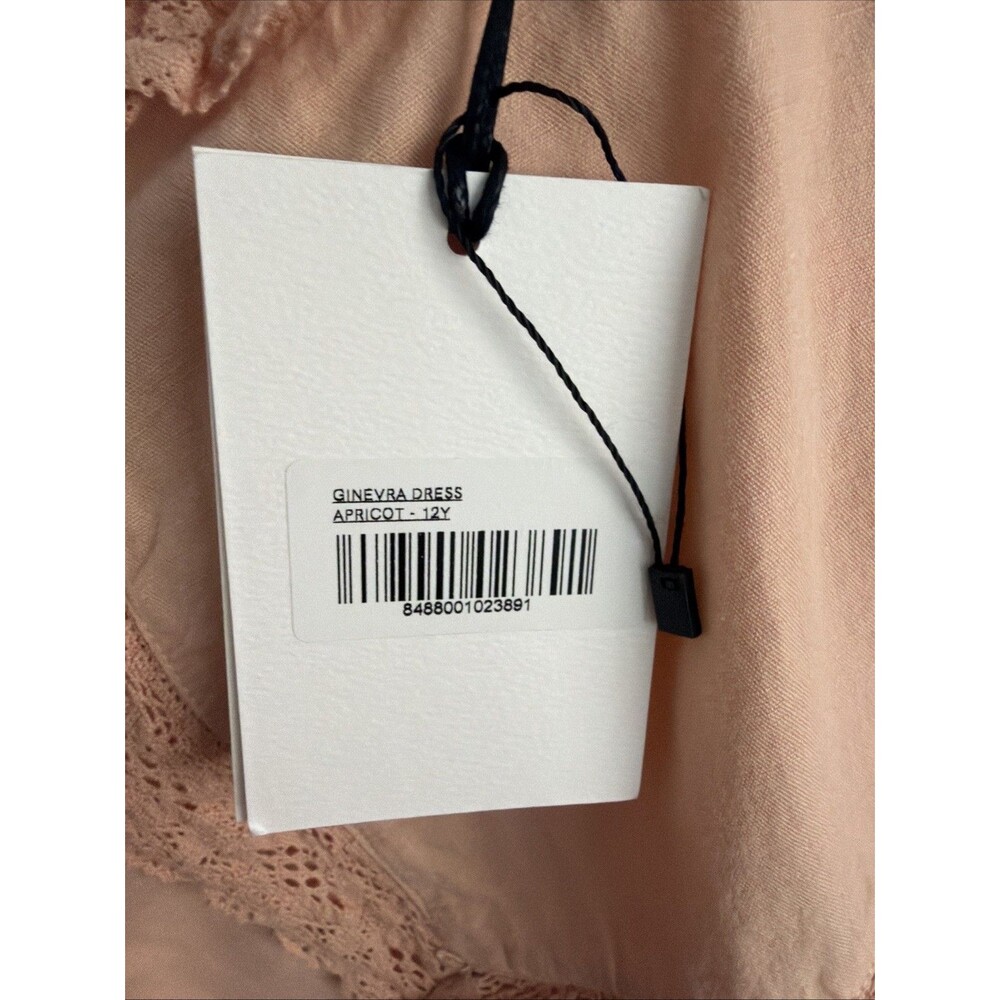The New Society Ginevra Dress Apricot Size 12 NWT - Picture 6 of 7